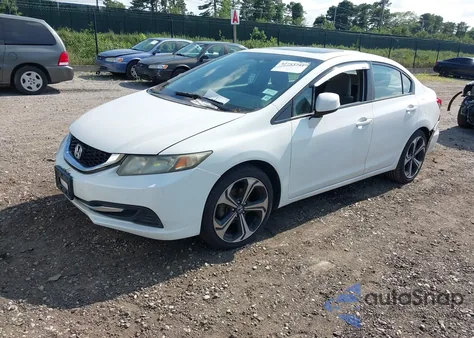 2013 Honda Civic Ex из США, поврежденный, VIN 2HGFB2F87DH542275